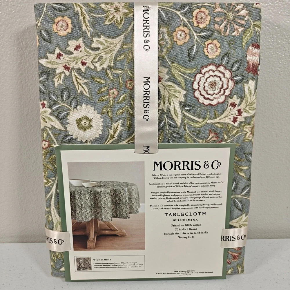 Morris & Co Wilhelmina Tablecloth 70